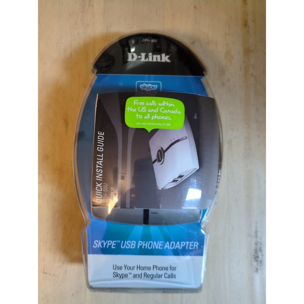 D-Link‎ DPH-50U USB Skype Phone Adapter
